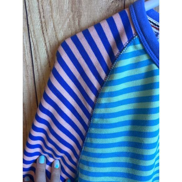 Land's End Striped Pullover Sweatshirt Size Women's L 14-16 - Picture 3 of 5